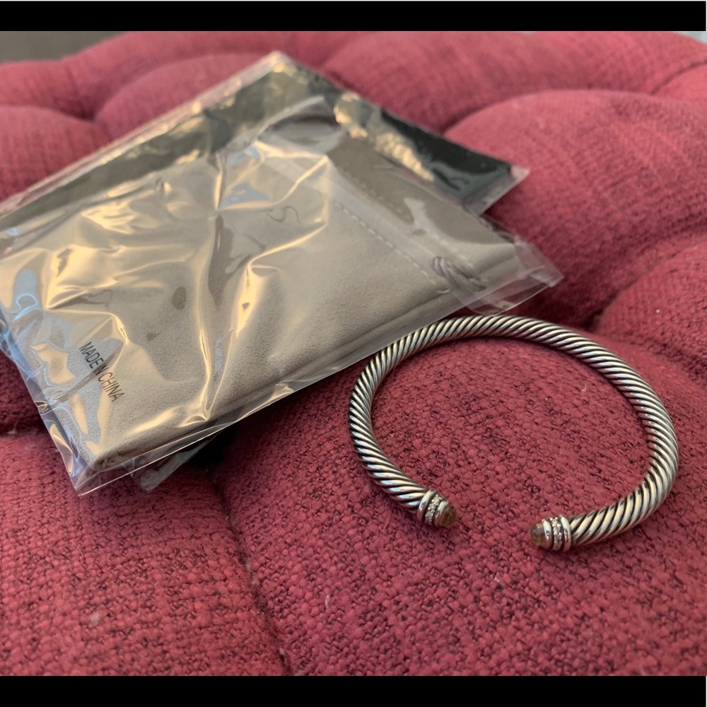 David Yurman Cable Classic Bracelet w/ Marganite